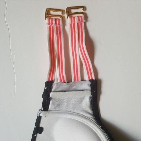 ARIZONA Swimsuit Bikini Top Strapless Stars Underwire New Womens Size Small - Picture 5 of 6